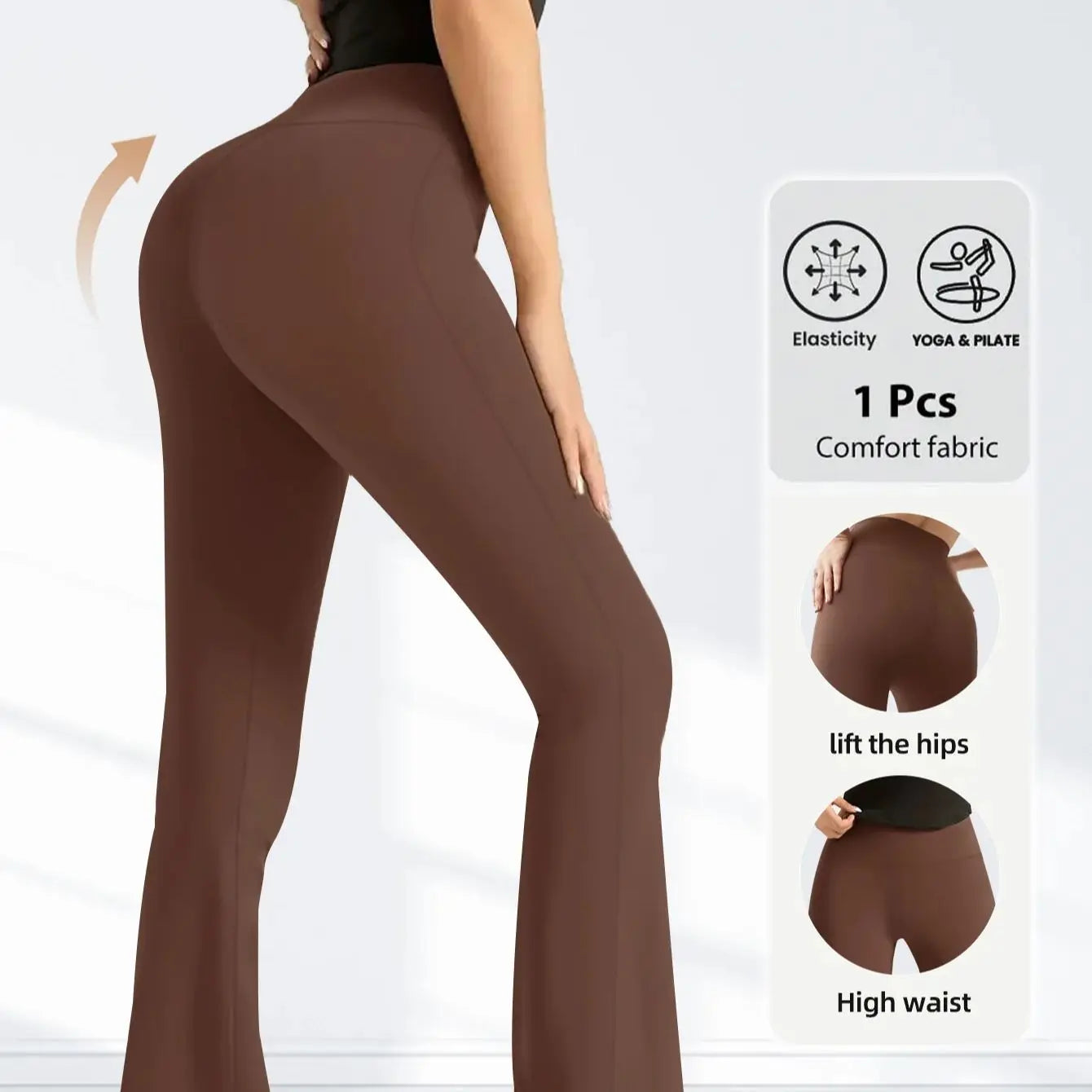 Yoga Pants Sports Summer High Waist Tummy Control Workout Leggings, Quick Dry Breathable Athletic Pants for Women