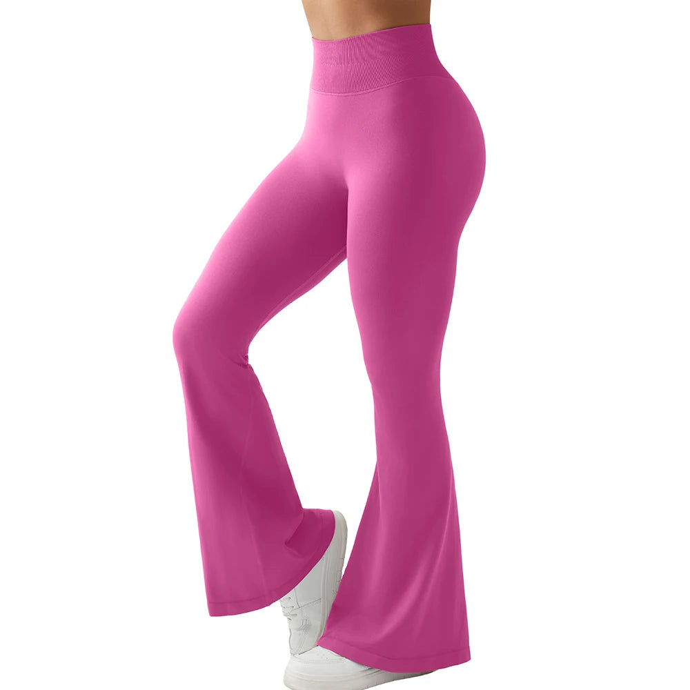 Women's Yoga Pants High Waist Bootcut Flared Leggings Workout Fitness Casual Wear Comfortable  Activewear Yoga Flared Pants Wome