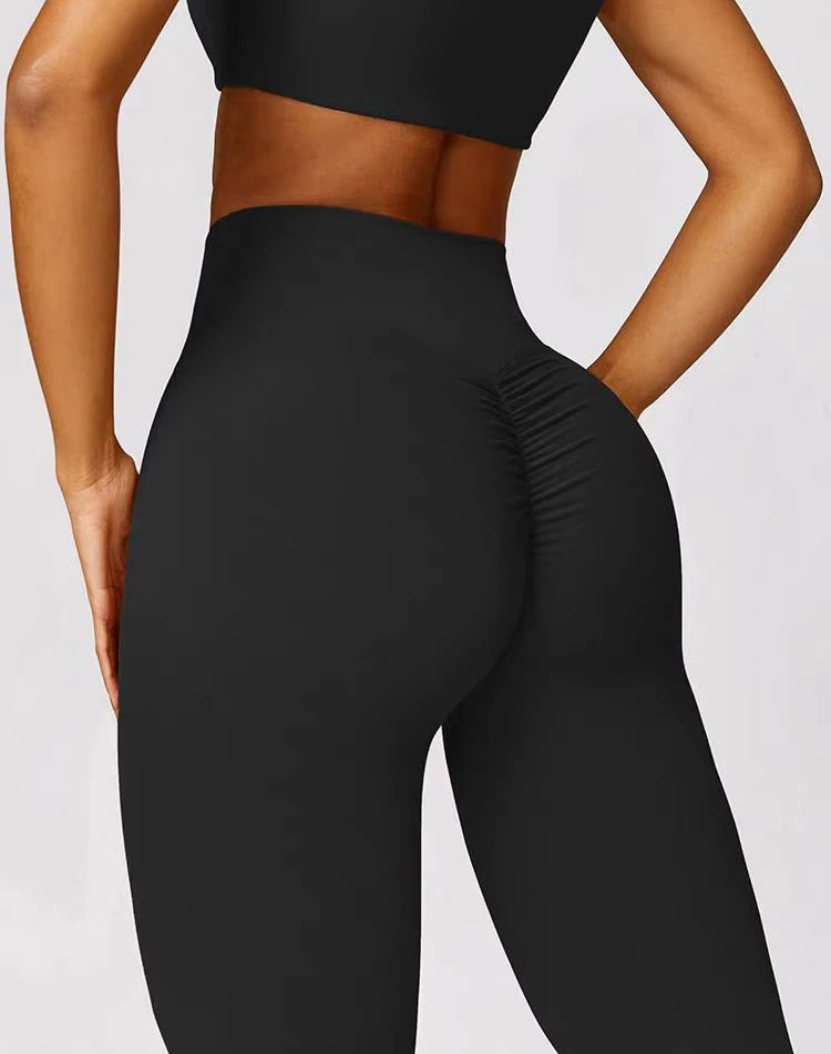 Women Sports Leggings Woman Low Impact Yoga Pants Fitness Pants With Raised Hips And High Waist Seamless Yoga Pants Tight
