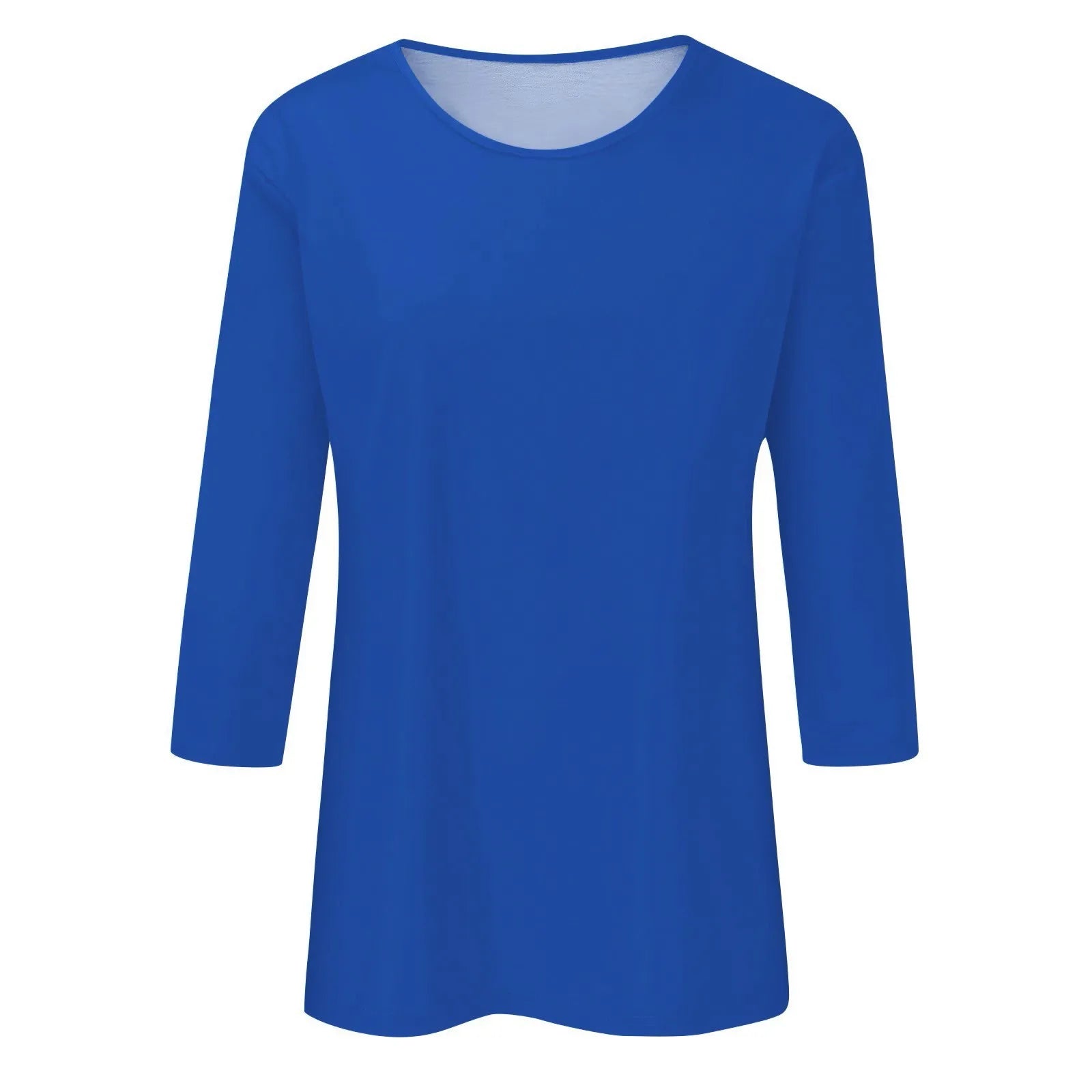 Women Summer Tops Round Neck Three Quarter Sleeve Comfortable Print T Shirt Blouse Women T Shirt muticolor t shirt tops