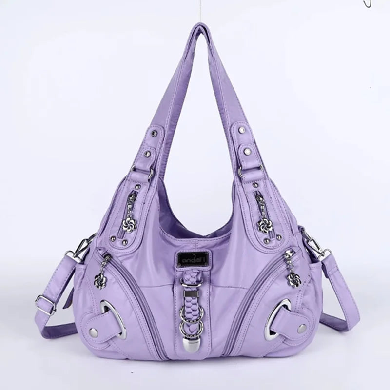 Women Handbags Fashion Shoulder Bag Large Tote Top-handle Shopping Pack Multifunctional Satchel Lady Hobos  Big Purse
