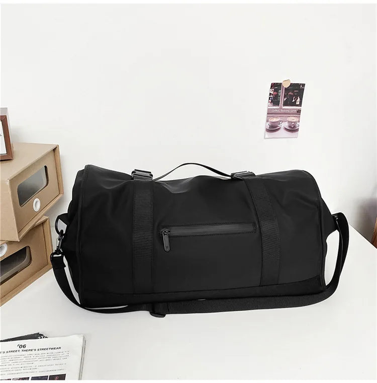Fashion Travel Bags For Women Large Capacity Men's Sports bag Waterproof Weekend Sac Voyage Female Messenger Bag Dry And Wet