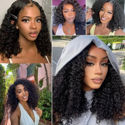 Glueless Wigs Human Hair Wear And Go Kinky Curly Lace Frontal 100% Human Hair Perruque Cheveux Humains OnSale Brazilian Raw Hair