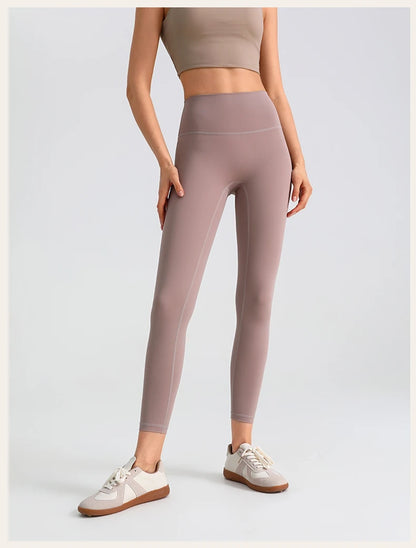 Women's Yoga Pants Gym Leggings Lady's Girl Fitness Soft touch Tights High Waist Elastic Breathable No T Line Sports Pants