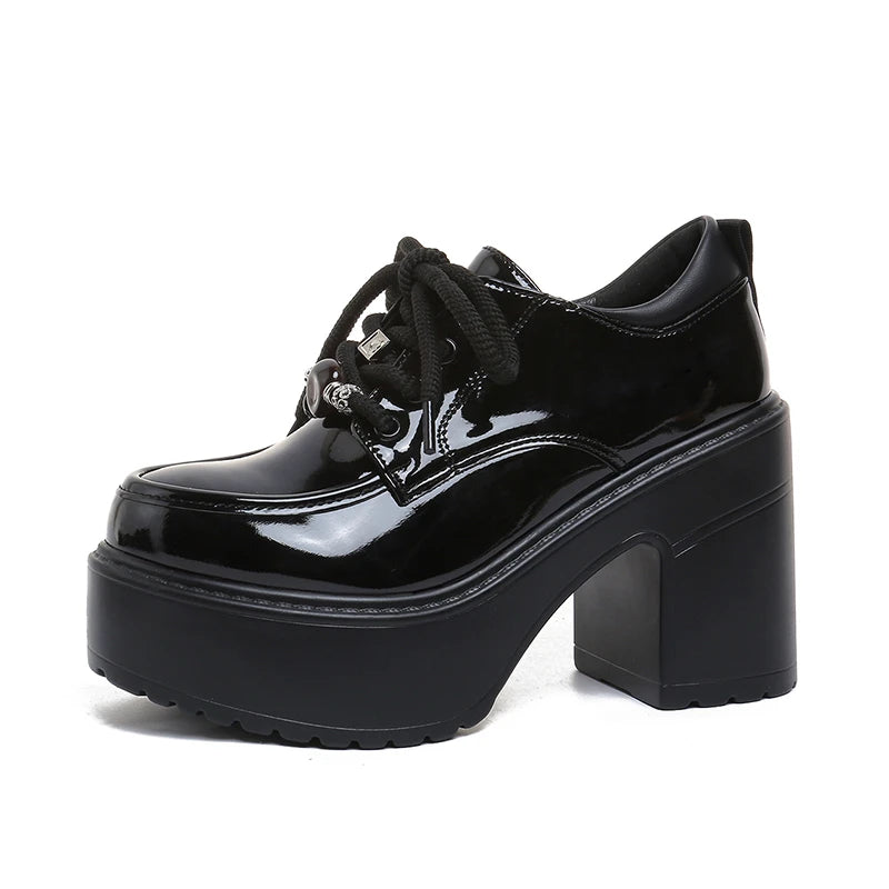 2026 New Designer Women's Shoes High Heels Fashion Shoes Chunky Dress Pumps Trend Autumn Luxury Elegant Cozy Mujer De Zapatos