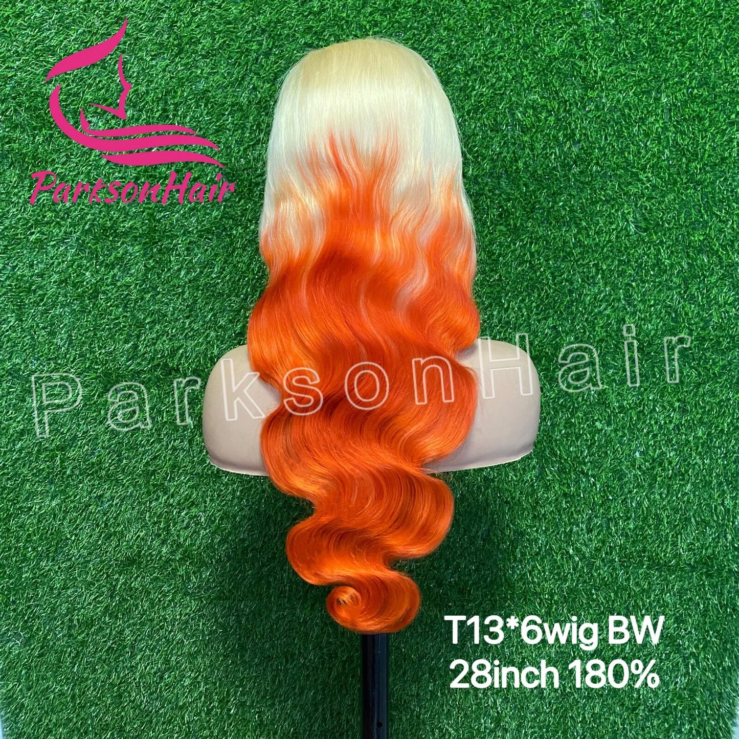 Ginger Orange Wear Go Glueless Wig 13X6 HD Highlight Colored Lace Front Wig Body Wave 13X4  White Lace Frontal Wigs For Women