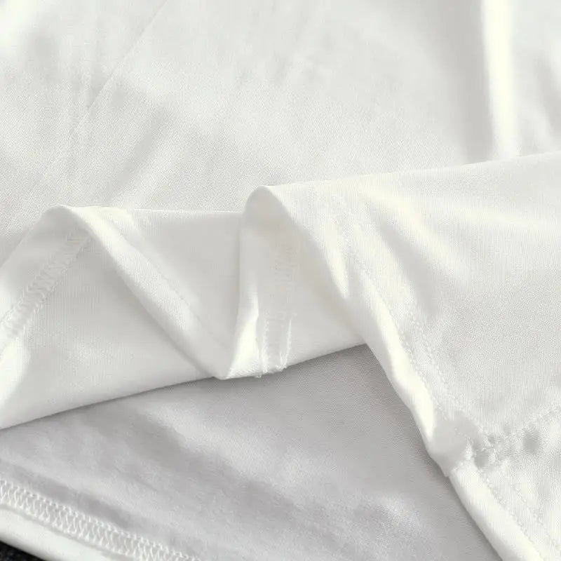 Female Dresses 2024 Chic and Elegant Pretty Clothing Chiffon Blazer Women's Dress Satin Silk White Formal Occasion X Fashion Y2k