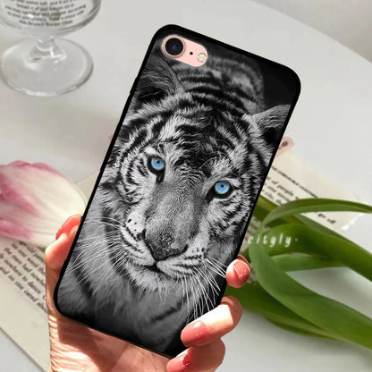 For iPhone 6S 6 Case Silicone Soft Back Phone Cover For iPhone 7 7Plus 6 6S Plus Silicon Cases For iPhone 8 8 Plus Fundas Bumper