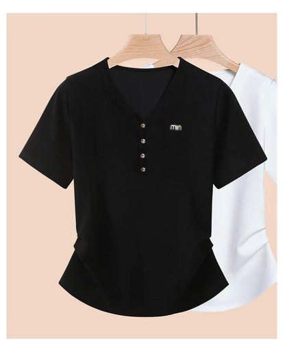 Tops Woman 2024luxury Designer Korean Fashion Summer Outfit T Shirts for Women 2024 White Shirts Y2k 3xl