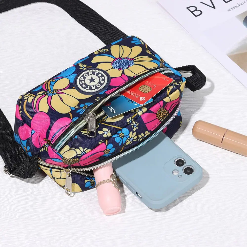 Women Shoulder Bag Feminina Square Handbags Casual Tote Crossbody Fashion Nylon Shopping Messenger Bag Purse