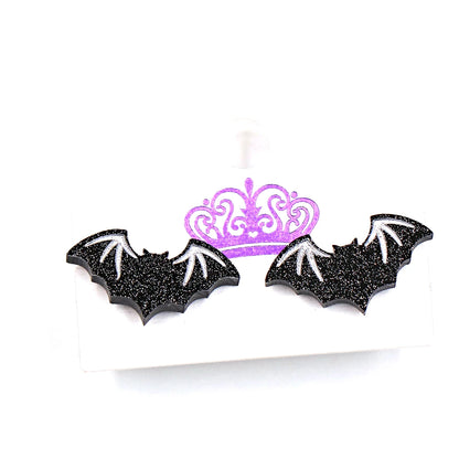 ST065 Acrylic Caterpillar Dangle Earrings Summer Earrings Glitter Acrylic Earrings