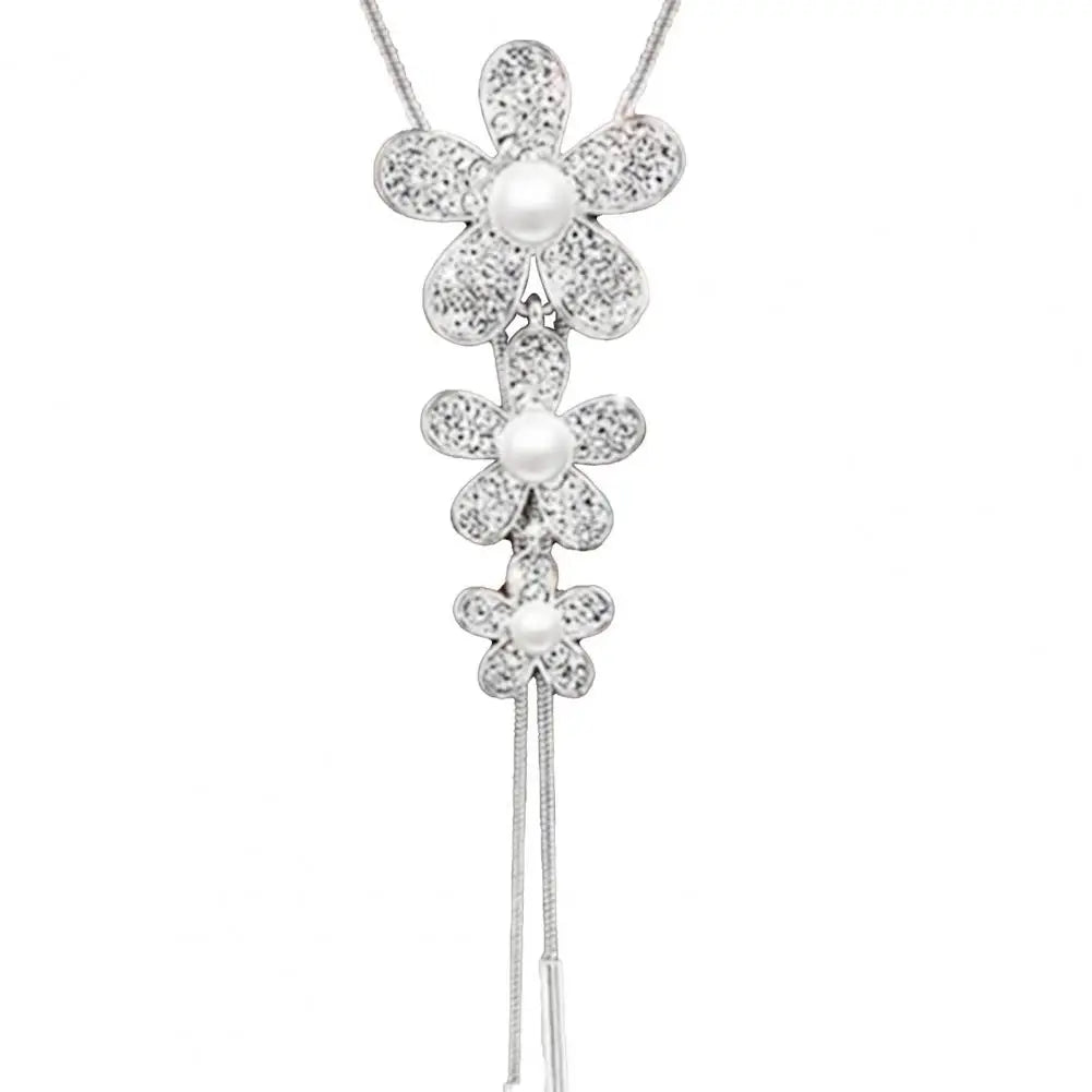 Women Necklace Chic Multiple Styles Pendant Necklace Long Sweater Chain Party Dress Necklace Jewelry Gift