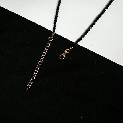 Fashion Brand Simple Black Beads Short Necklace Female Jewelry Women Choker s Bijoux Femme Ladies Party  2024