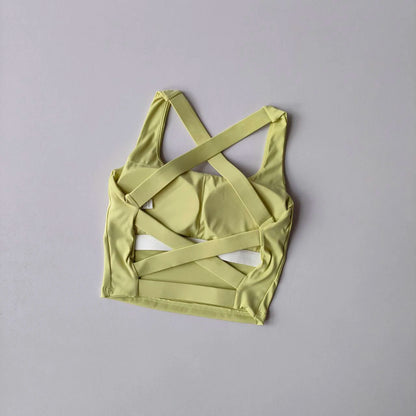 Women Sports Bra Top Push Up Fitness Yoga Bra Underwear Sport Tops For Women Breathable Running Vest Bralette Gym Wear Female