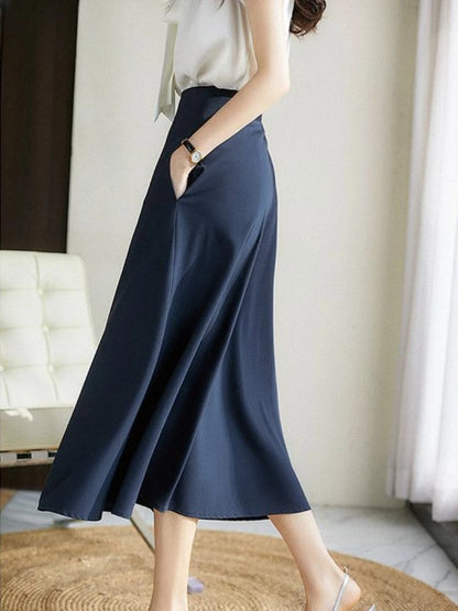Skirts For Women Kawaii Woman Skirt With Pocket Long Cute Maxi Cheap Y2k Vintage V Luxury Elegant Offer Aesthetic Hot Premium On