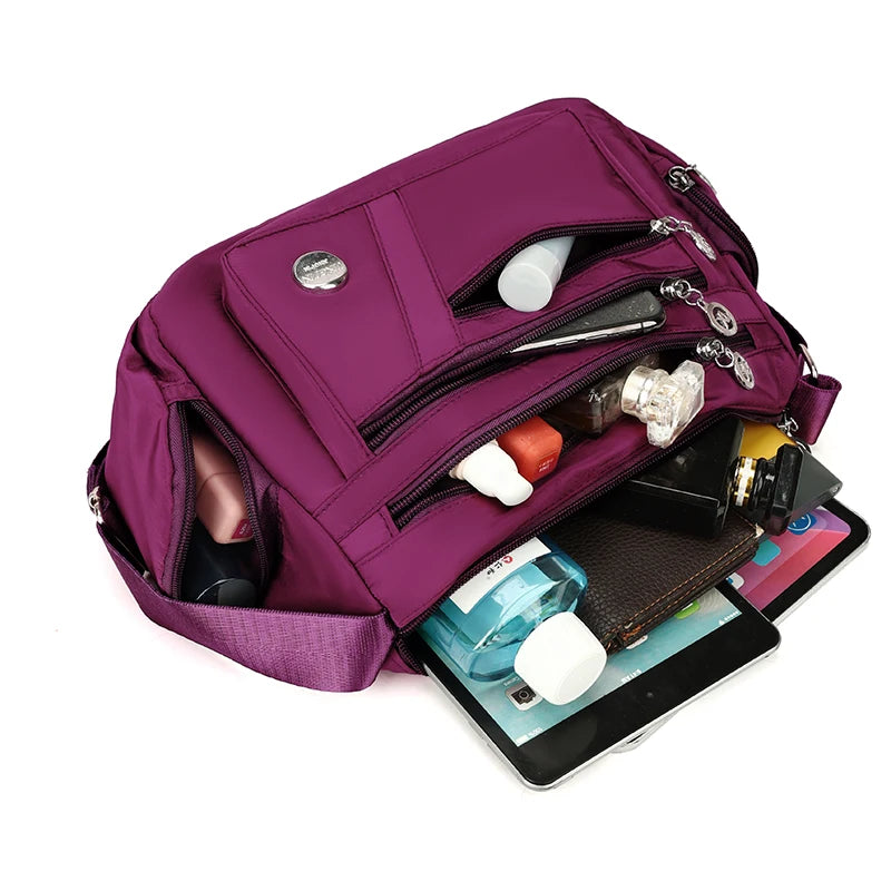 New Women Bag Nylon Waterproof Messenger Bags For Lady Crossbody Shoulder Bag Casual Handbags High Quality Multifunctional