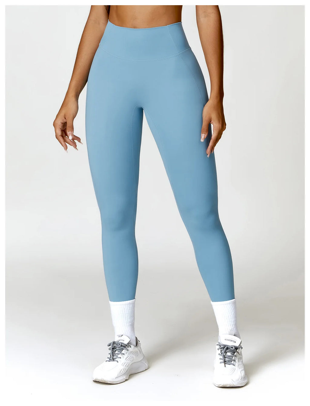 Women High Waist Yoga Pants Fitness Legging Workout Training Tights Running Pants Seamless Sport Leggings Gym Clothing