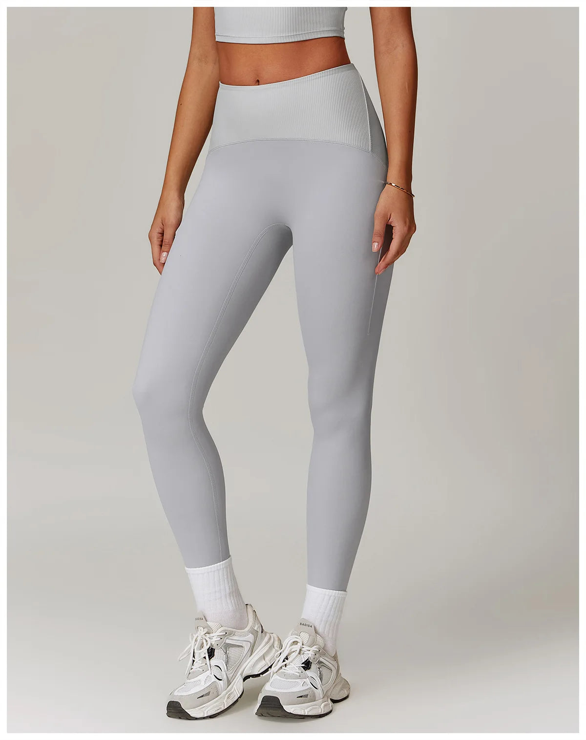 Women Gym Yoga Pants Fitting Woman Training Exercise Sports  Leggings Fitness Women Push Up Clothing Splicing together Tights