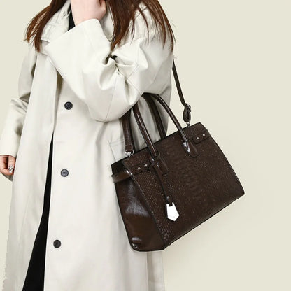 Genuine Handbags for Women 2025 New Luxury Ladies Hand Bags Female Leather Shoulder Top-Handle Crossbody Bags Casual Tote Sac