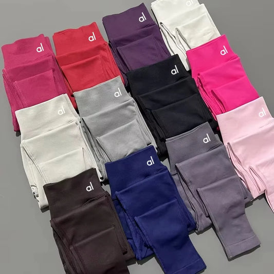 Pilates Stretch Yoga Pants Seamless Fitness Pants Yoga Pants Women's Impact Pants Sports Pants Peach Hip Leggings