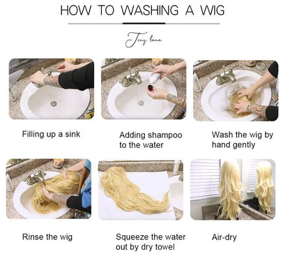 Ginger Curly Synthetic Wigs for Women Long Orange Wigs with Bangs Heat Resistant Hair Colored Party Cosplay Hair Wig