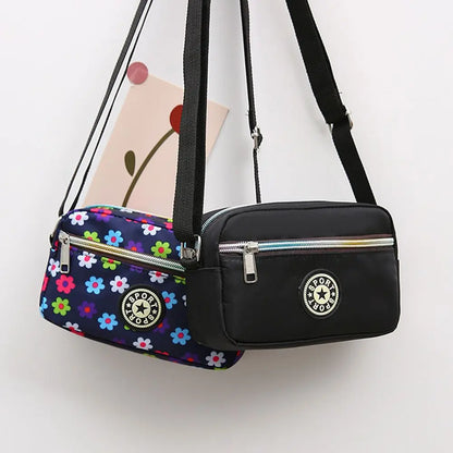 Women Shoulder Bag Feminina Square Handbags Casual Tote Crossbody Fashion Nylon Shopping Messenger Bag Purse