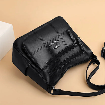 Handbag for Ladies 2025 Women's Crossbody Bag New Multi-layer Mother's Bag Large Capacity Shoulder Messenger Purse Foreign Trade