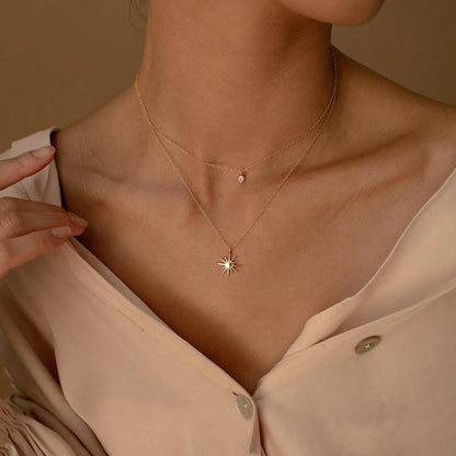 Women's Necklace 925 Silver Classic Shiny Round Custom Letter Exquisite Jewelry Simple Original Pandora Pendant DIY gift