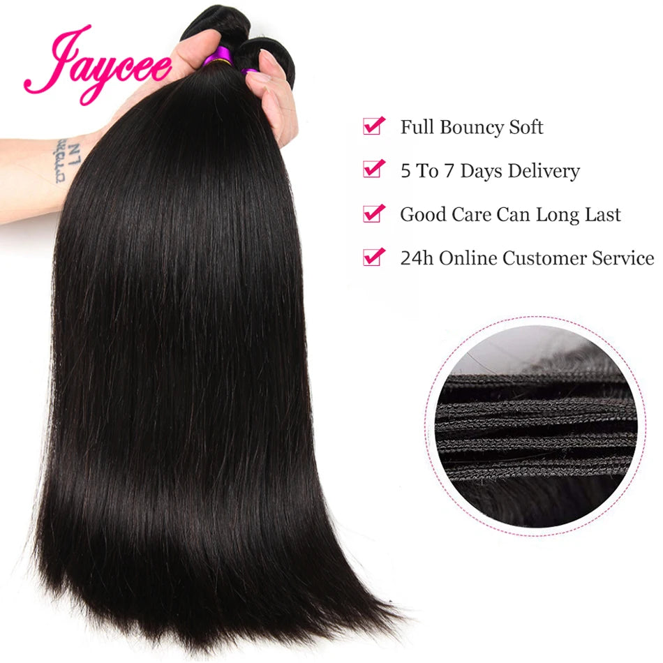 Brazilian Hair Weave Bundles Bone Straight Human Hair 12A Raw Virgin Human Hair Bundles Deal Remy Hair Extensions 1 3 4 Bundles