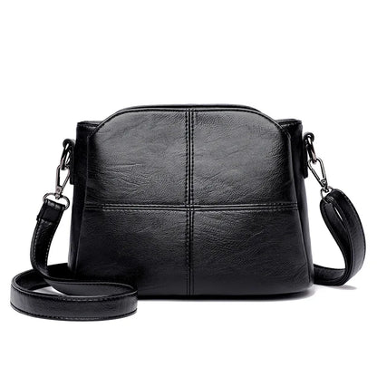 Women's Bags Retro Design Crossbody Bag Trend Quality PU Leather Bucket Shoulder Bags Small Handbags for Women