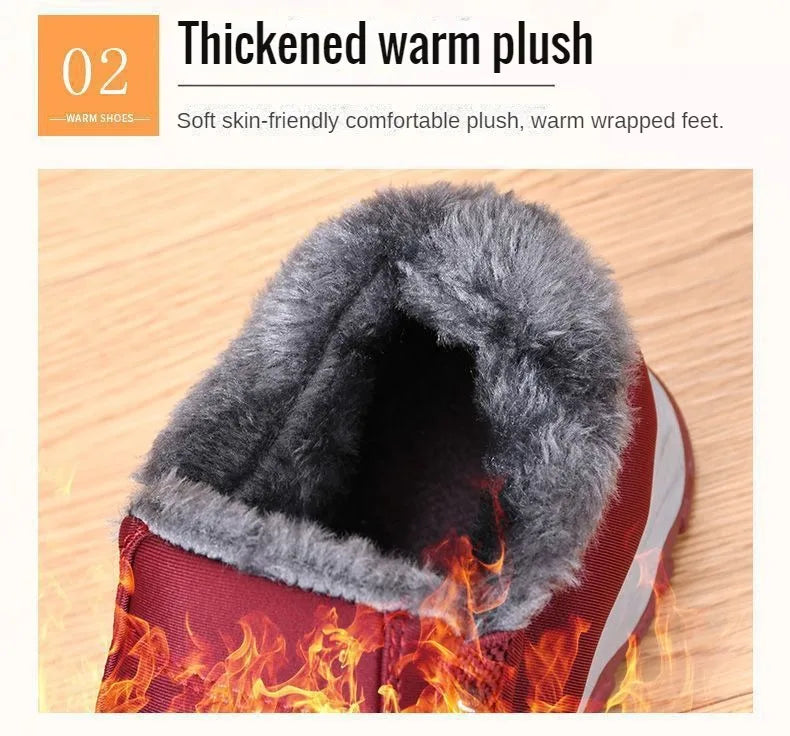 Women's Shoes Autumn Winter Casual Cotton Chunky Sole Warm Anti-Slip Affordable Free Shipping