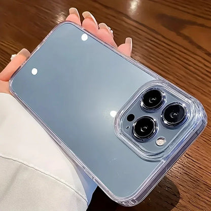 Ultra Thin Clear Acrylic Phone Case For iPhone 16 15 14 Plus 13 12 11 Pro Max Phone Back Cover Transparent Shockproof Cover