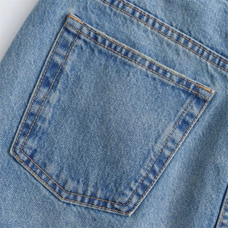 2024 New Spring and Summer  Women's Mini Skirts Fashion Women Denim Skirts Casual Chic High Street Ladies Skirt