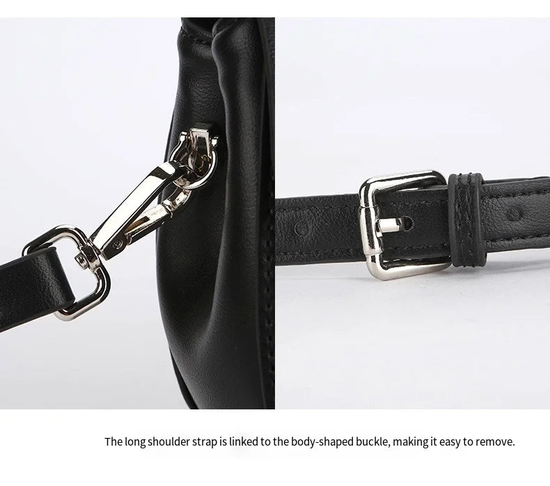 New Women's Bags, Fashionable and Versatile Saddle Bags, Niche High-End Armpit Bags, Single Shoulder Crossbody Bags for Commuting and Shopping