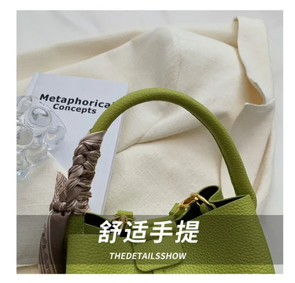 Fashion Women Crossbody Bags Autumn Winter Shoulder Bags Luxury Brand Design Bucket Bag Ladies PU Leather Portable Hand Bags