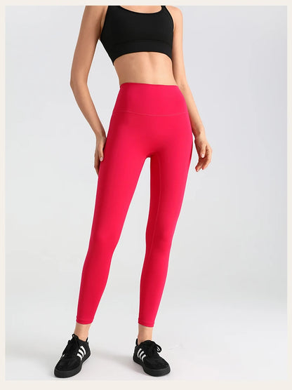 Women's Yoga Pants Gym Leggings Lady's Girl Fitness Soft touch Tights High Waist Elastic Breathable No T Line Sports Pants