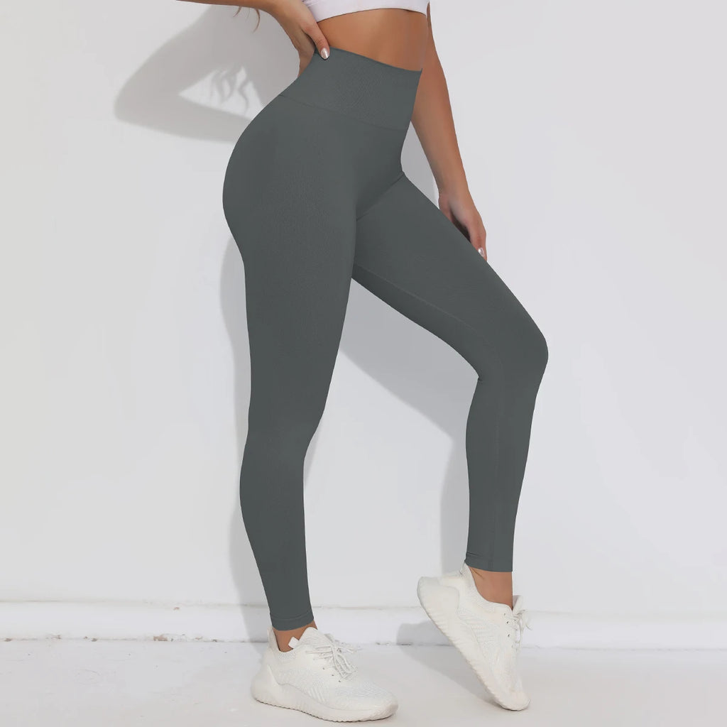 V Butt Yoga Pant Women Fitness Running Pants Tummy Control Slimming Booty Leggings Quick Drying Cycling Workout