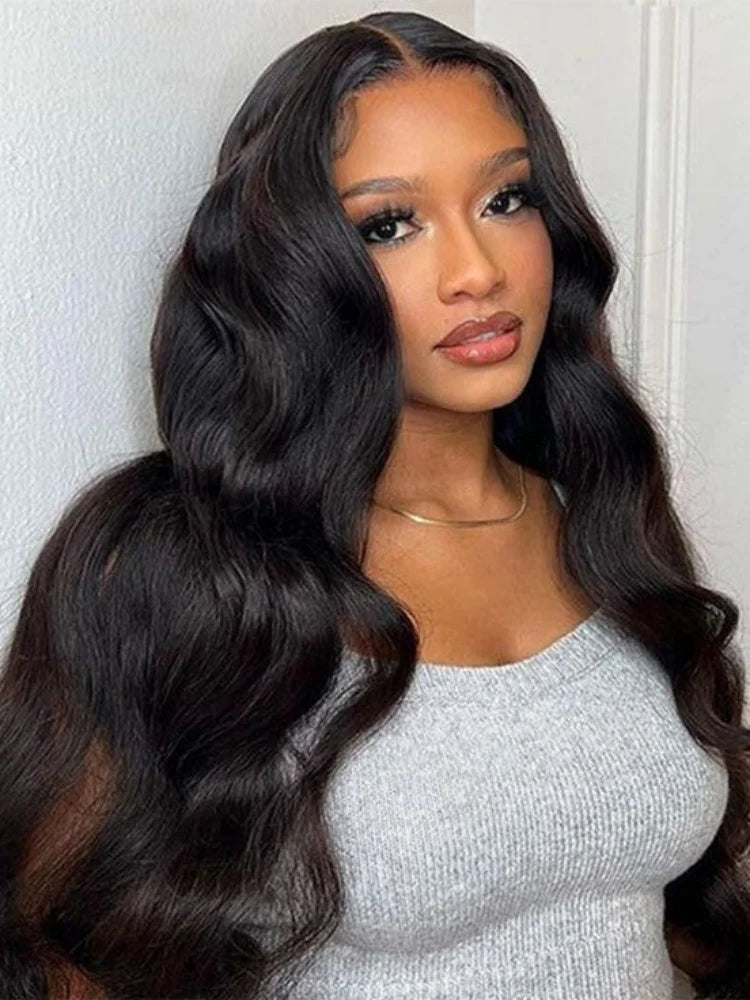 3 Bundles Brazilian Body Wave Human Hair Extension Natural Black Hair Weave Double Machine Wefted Durability 10-30Inch For Women