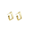 European and American Fashion Earrings Geometric Metal Earrings Fashion Earrings Net Red New Trend Earrings