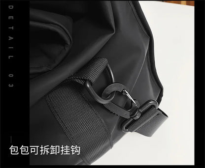 Fashion Travel Bags For Women Large Capacity Men's Sports bag Waterproof Weekend Sac Voyage Female Messenger Bag Dry And Wet