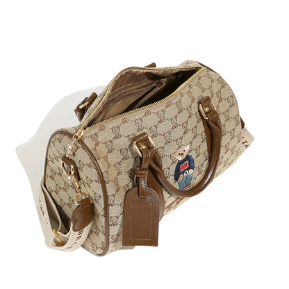 New Women Pillow Bag Large Capacity Fashion Lightweight Luggage Travel Bag Designer Retro Female Handbag Shoulder Crossbody Bags