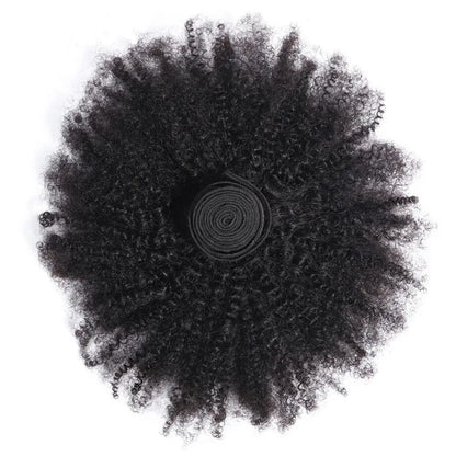 Afro Kinky Curly Bundles Brazilian 1/3 Afro Kinky Human Hair Bundles Deal 8-20" Hair Extensions Curly Human Hair Weave For Women