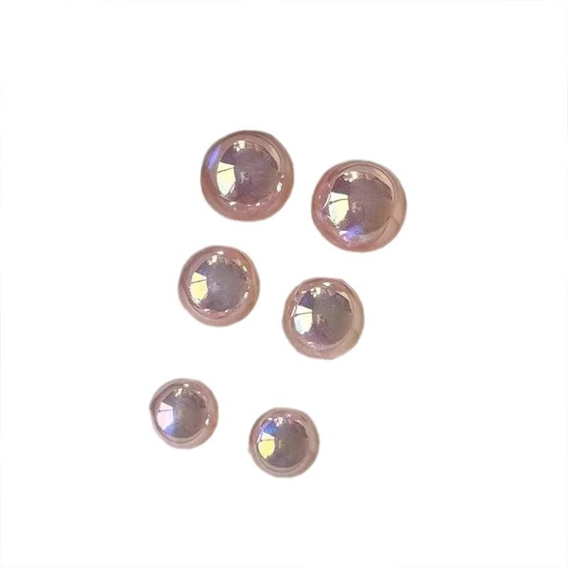 Fashion Pink Pearl Stud Earrings For Beauty Women Simple Elegance Light Luxury Ear Accessories Fashion Party Jewelry Gifts