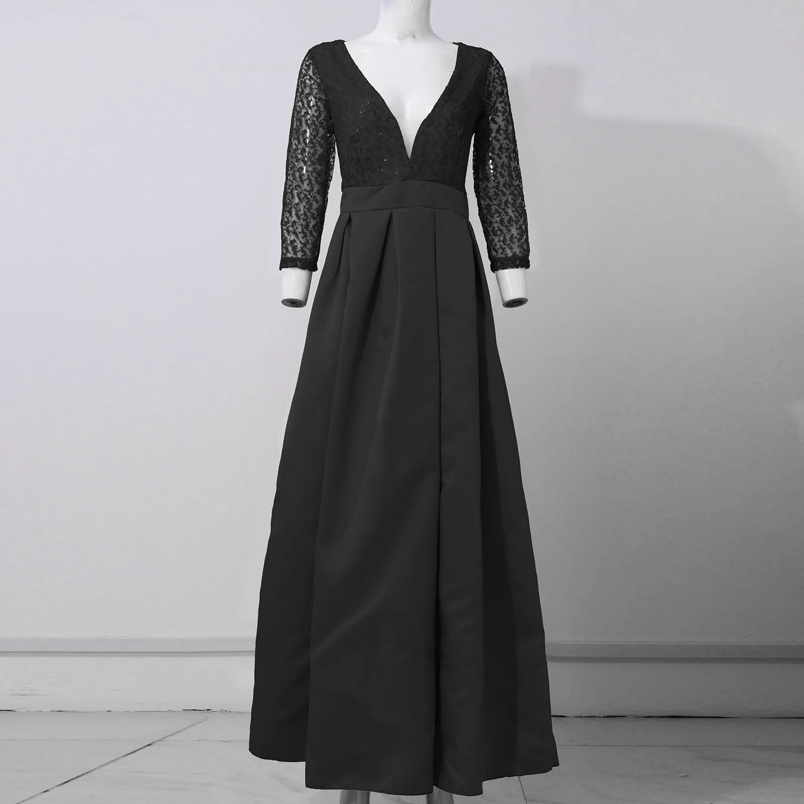 Women'S Elegant Evening Dresses Women'S Fashionable Long Dresses Trailing Evening Dresses Solid Color Floor-Length Dresses