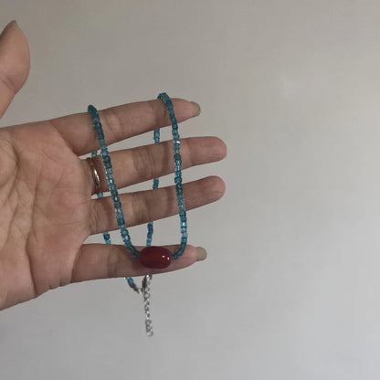 Flower Aesthetic Necklace For Women Adjustable Chain Girls Party Birthday Gift Amber Jewelry Gift Accessories Wholesale