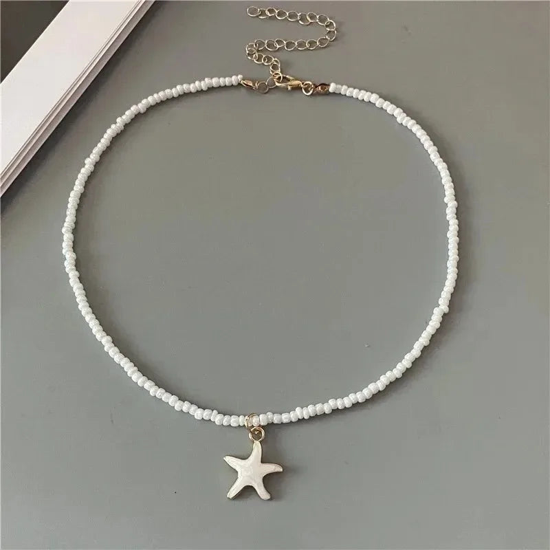 Elegant Spring Summer Necklace for Women Girls Cute Romantic Short Layered Neck Jewelry Party Wedding Gift Fashion Accessory
