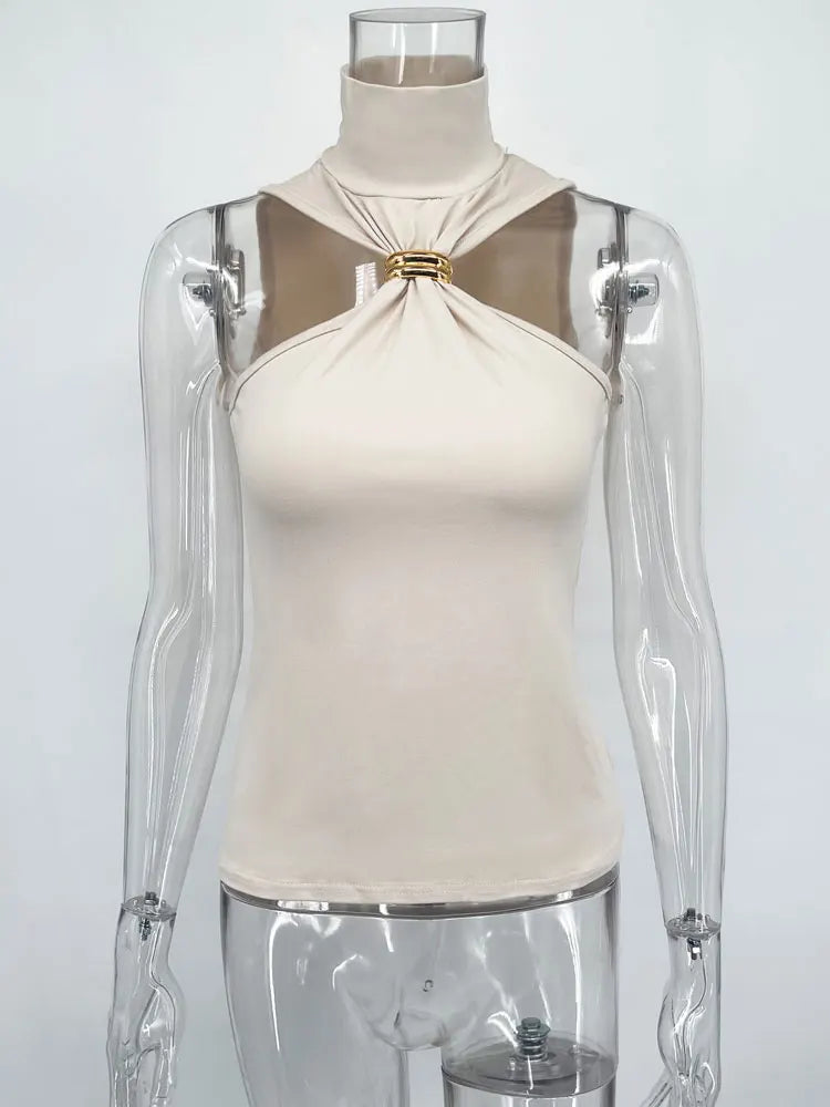 Tossy Summer Fashion Sexy Tank Top Pullover For Women Slim Off-Shoulder Patchwork Strapless Y2k Vest Top Female Cropped Top 2025