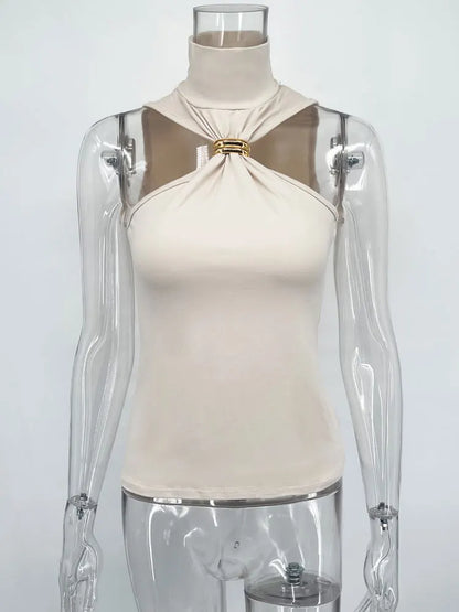 Tossy Summer Fashion Sexy Tank Top Pullover For Women Slim Off-Shoulder Patchwork Strapless Y2k Vest Top Female Cropped Top 2025