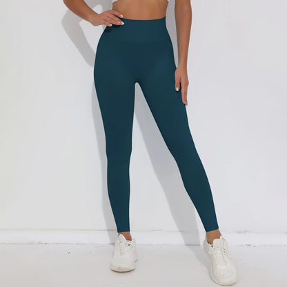 V Butt Yoga Pant Women Fitness Running Pants Tummy Control Slimming Booty Leggings Quick Drying Cycling Workout