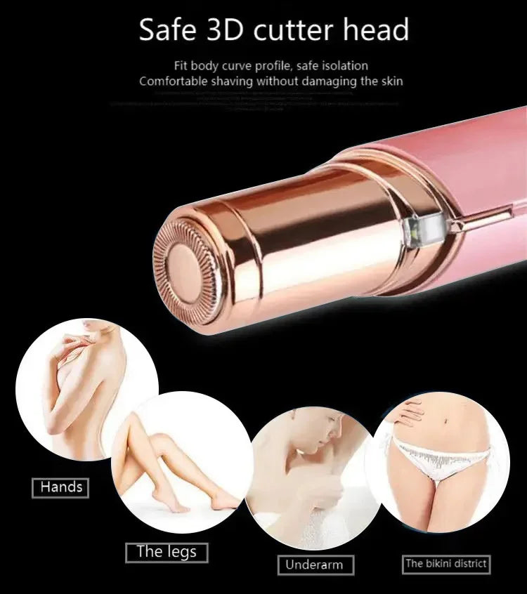 Mini Lipstick Razor For Women Full Body Shaving Without Skin Damage Perfect For Leg Arm And Armpit Hair Removal For Travel Use